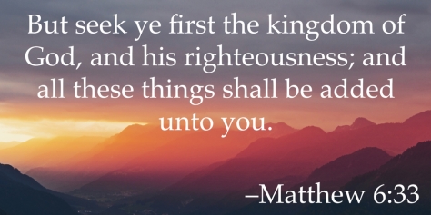 Image result for matthew 6 33